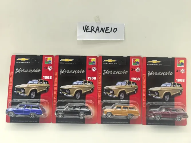 Carrinho Veraneio 1968 Miniatura  Várias Cores tamanho Hot Wheels Valor unitário