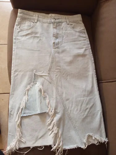 Saia jeans 