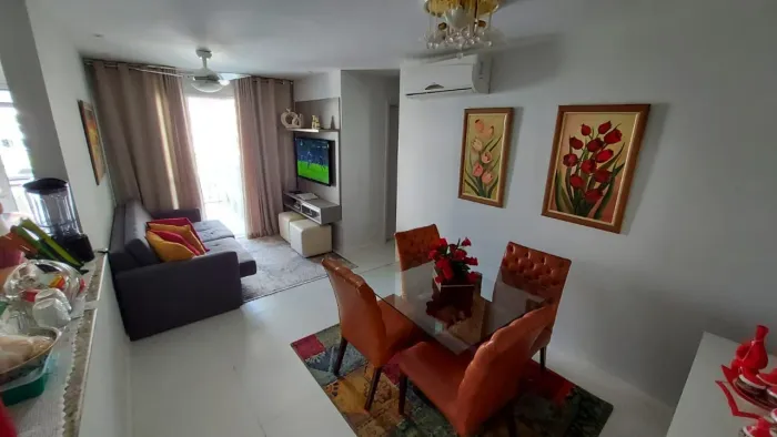 Espetacular apartamento com 69 m² 2 quartos sendo um suíte em um dos melhores condomínios