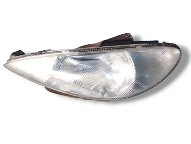 Farol Simples Raiado Esquerdo Peugeot 206 1998 2004 - Esquerdo/motorista