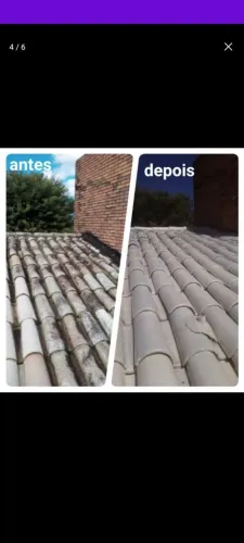 Limpeza e manutenção de telhados