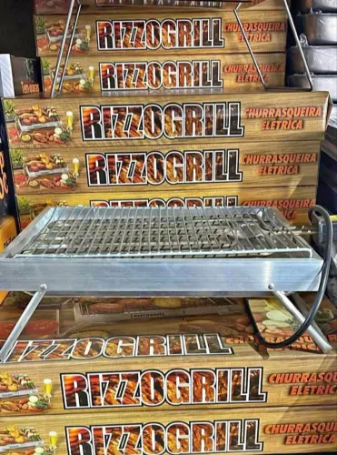Churrasqueira Elétrica RIZZOGRILL - Praticidade e Sabor!