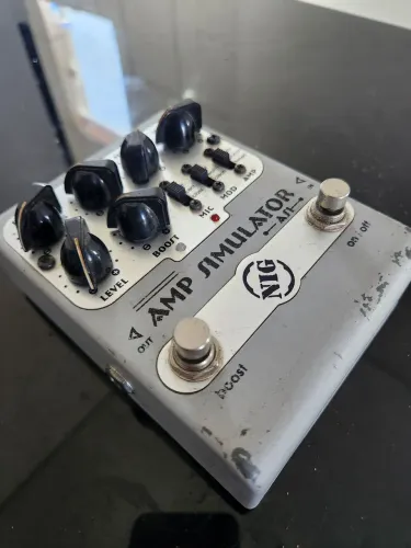 NIG Amp Simulator - Pedal de simulação de amplificador