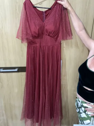 Vestido festa, no corpo fica muito bonito