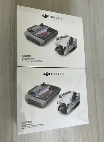 Drone dji mini 4 Pro com controle com tela Rc 2 LACRADO NOVO- nota fiscal