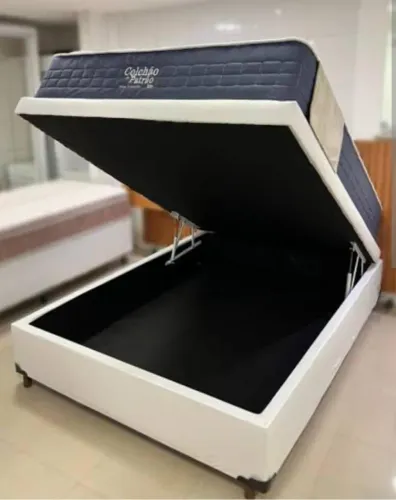 Base box baú casal Top!! Nova direito da Fábrica