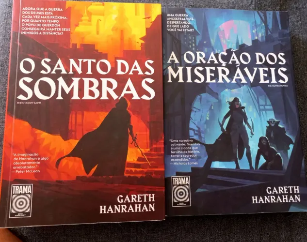 O Santo das Sombras e A Oração dos Miseráveis - Livros Fantasy
