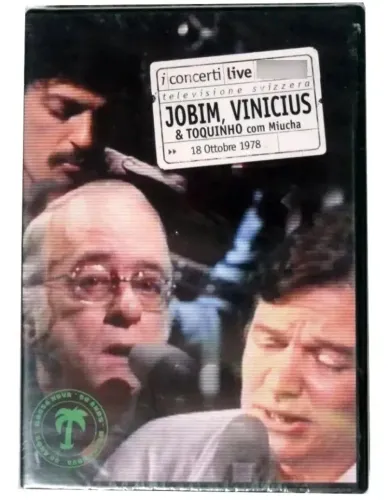 Dvd Tom Vinicius & Toquinho.