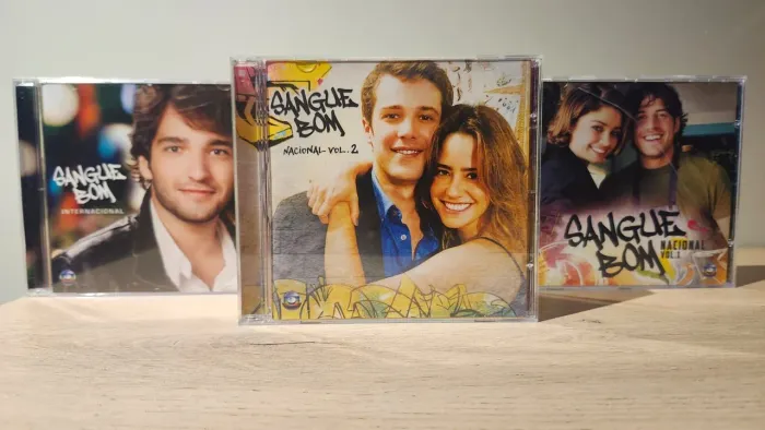 CDs Sangue Bom - Nacional e Internacional