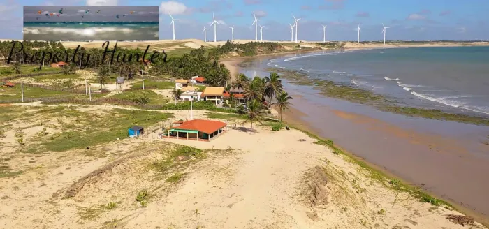 Vendo lotes de 10m frente mar 50m de fundo na Praia de Caetanos, Amontada