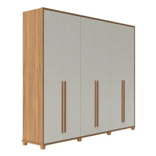 Guarda Roupa New Athos 6 Portas Casal
