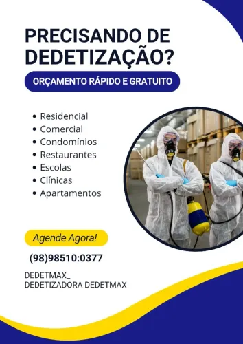 DEDETIZAÇÃO em casa,apartamentos e comércios
