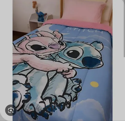 EDREDOM INFANTIL SHERPA CARNEIRO