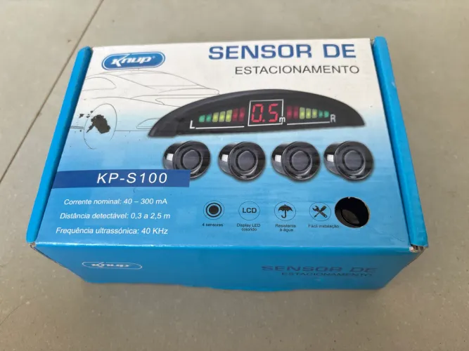 Sensor de estacionamento Knup KP-S100