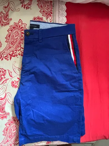 Short / Bermuda Tommy Hilfiger Azul Original - Usado 3 Vezes