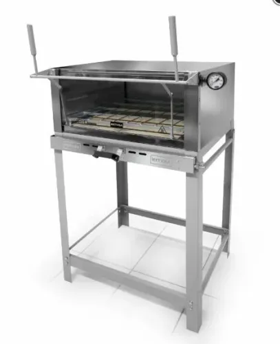 Forno a Gás Lastro Guilhotina 700 Metvisa