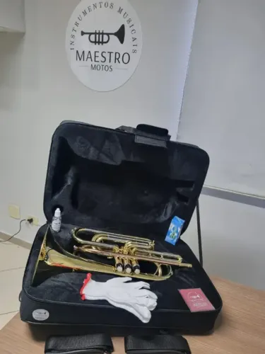 Trombonito (trombone De Marcha) Halk Sib NOVO c/ NF - 10X no cartão - Envio p/ todo Brasil