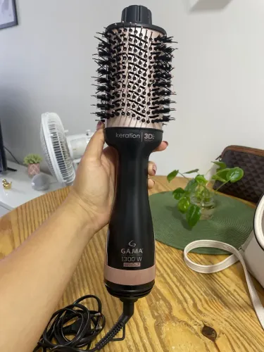 Escova Secadora GA.MA Italy Stylish Keration Brush 3D Bivolt