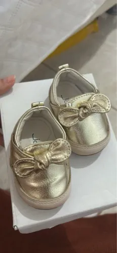 Sapato bebê em couro TM 15
