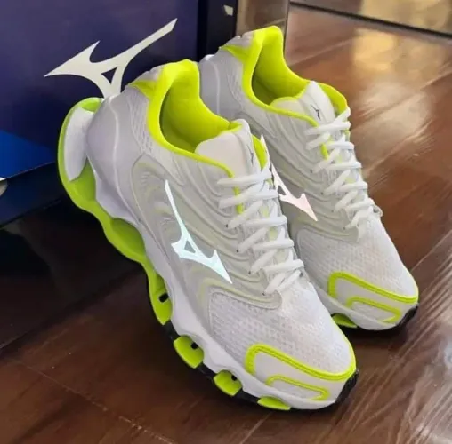 Tênis Mizuno Wave Prophecy 12 Neon - Novo!