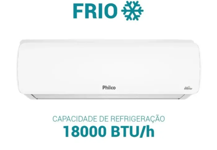 Ar Condicionado Split Inverter Philco PAC18FC 18000 BTUs Frio 220V