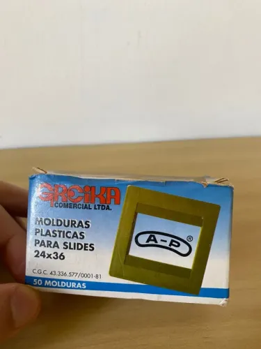 Moldura de slide fotografico