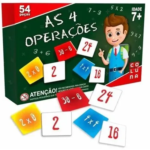 Brinquedo Educativo aprendendo as 4 Operações - Envio para todo o Brasil OLX Pay
