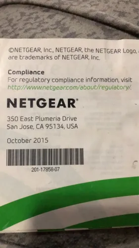 Câmera sem fio NetGear