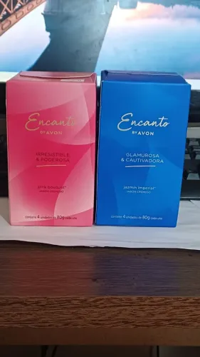 Caixa de Sabonetes Encanto byAvon com 4 unidades nova por R$ 17,00 cada