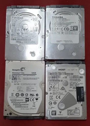 HDs 500 GB para Notebooks e Playstation 