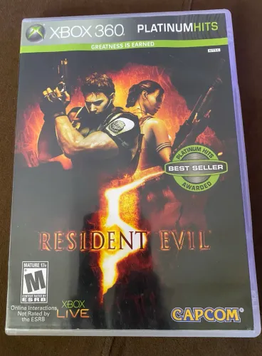 Jogo Xbox 360 Resident Evil 5