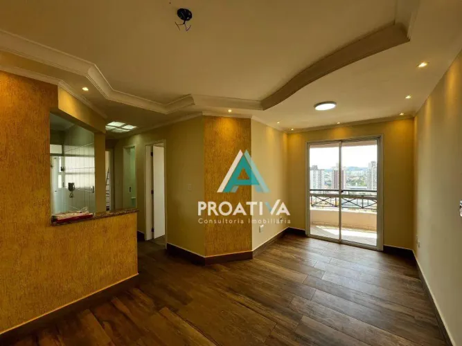 Apartamento com 2 dormitórios para alugar, 55 m² - Vila Leopoldina - Santo André/SP