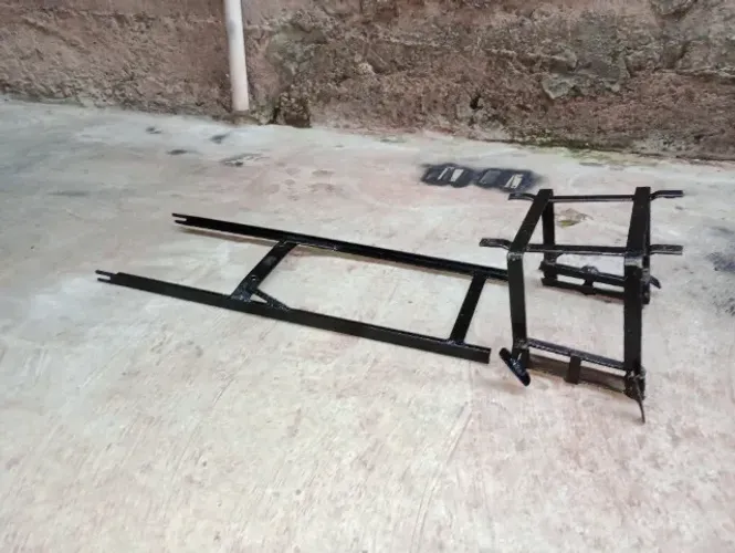 Suporte alongado para baú de moto, tranaspotar garupeiro sem retirar. 