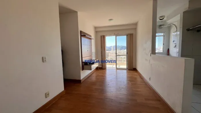Apartamento alugar 2 quartos mobiliado AcquaPlay Marapé Santos SP