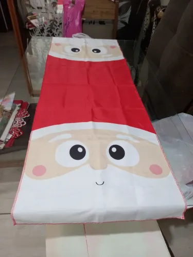 Trilho de mesa natalino 
