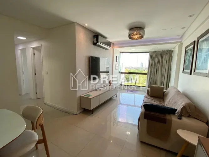 (Foco em Lazer e Localização): Apartamento no Poço | 87m²  3 Qts (1 Suíte)  Lazer de Clube