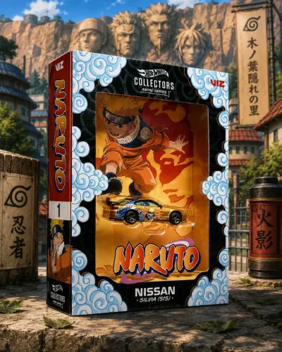 Hotwheels NISSAN SILVIA S15 NARUTO COLLECTORS