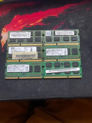 Memória ram ddr3 4gb de notebook