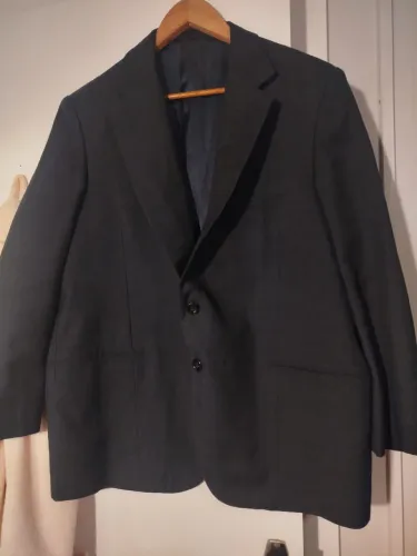 Blazer masculino cinza escuro G