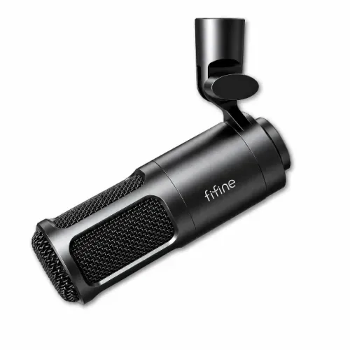 Microfone de mesa XLR  FIFINE K669D (Novo/Lacrado)