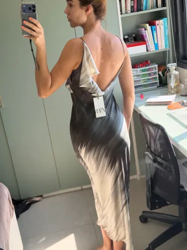 Vestido ZARA nunca usado chique para festas tamanho P