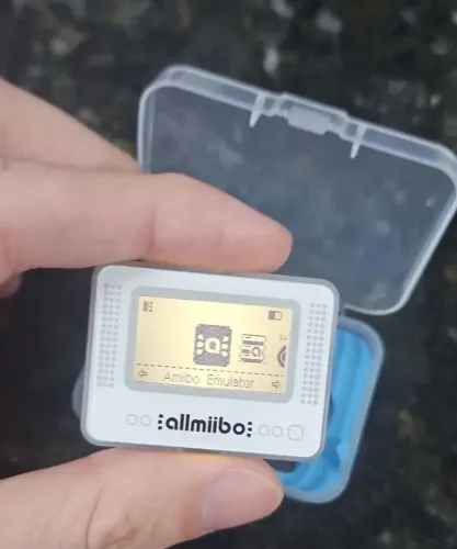 Allmiibo - Emulador de Amiibo NFC com Tela (Nintendo Switch / 3DS / Wii U)