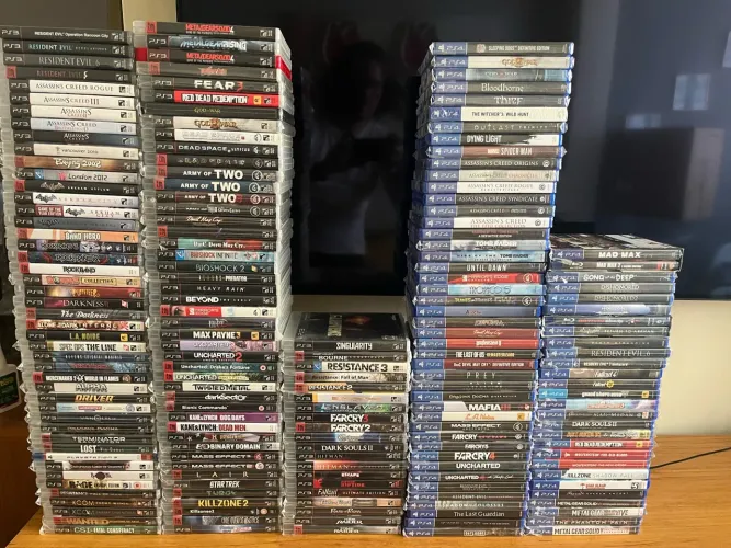 Games PS3 (R$50,00) PS4 (R$80,00) Raridades