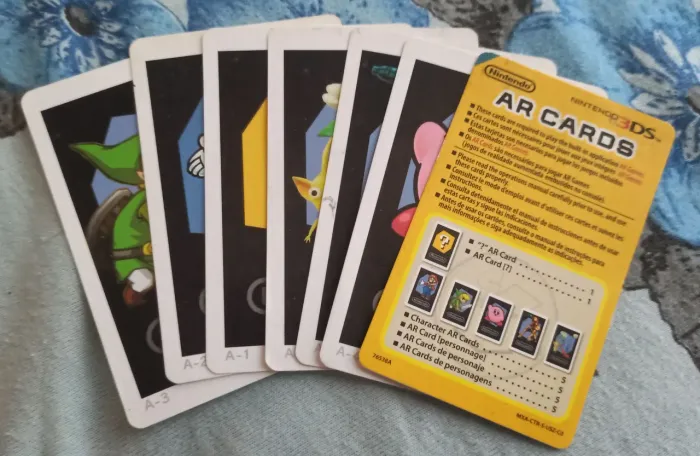 Ar cards Nintendo 3DS originais