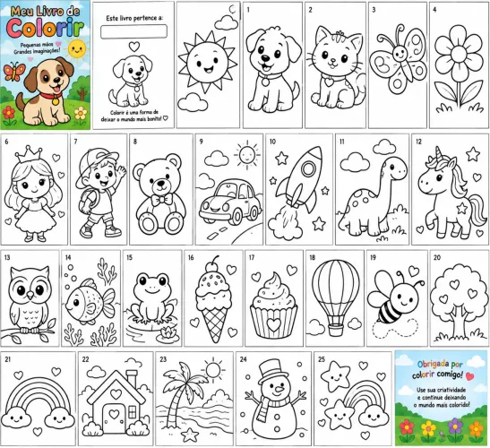 Desenhos para colorir