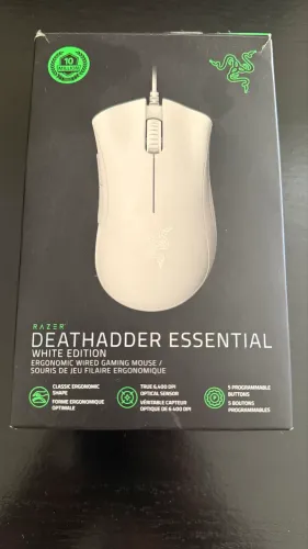 Mouse Gamer Razer Deathadder Essential White Edition
