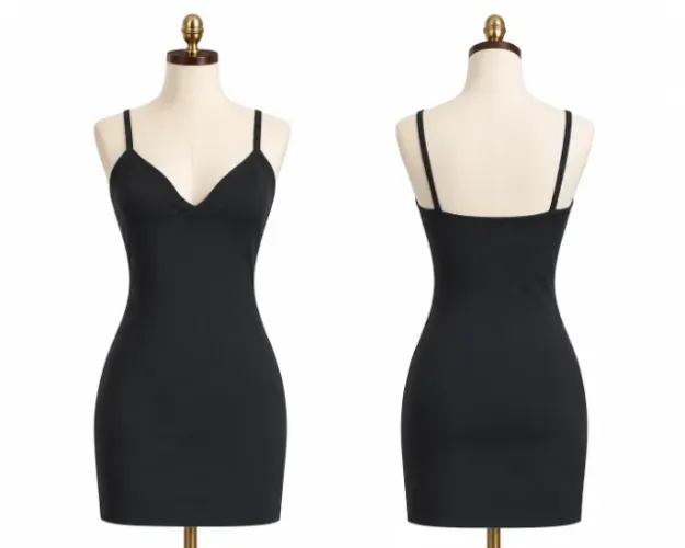 Vestido curto, confortável