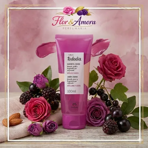 Sabonete Liquido Corporal Avela E Cassis Tododia
