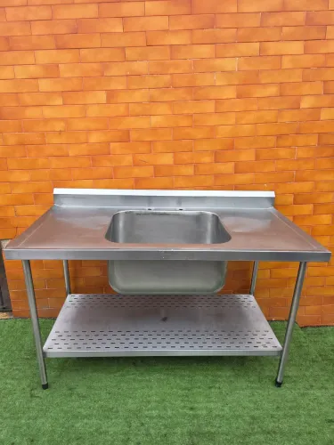Pia industrial inox tanque