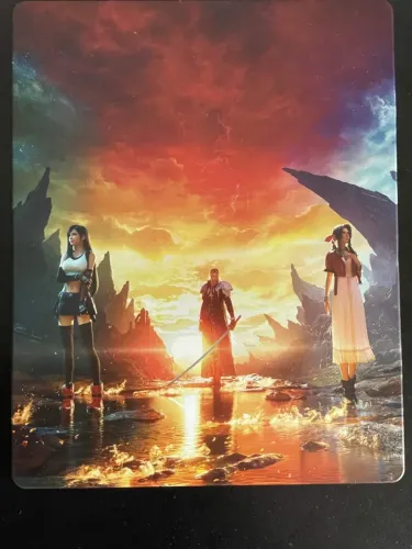 RARO Steelbook Final Fantasy 7 Rebirth (SEM JOGO) PS5 LIMITADO PRE VENDA